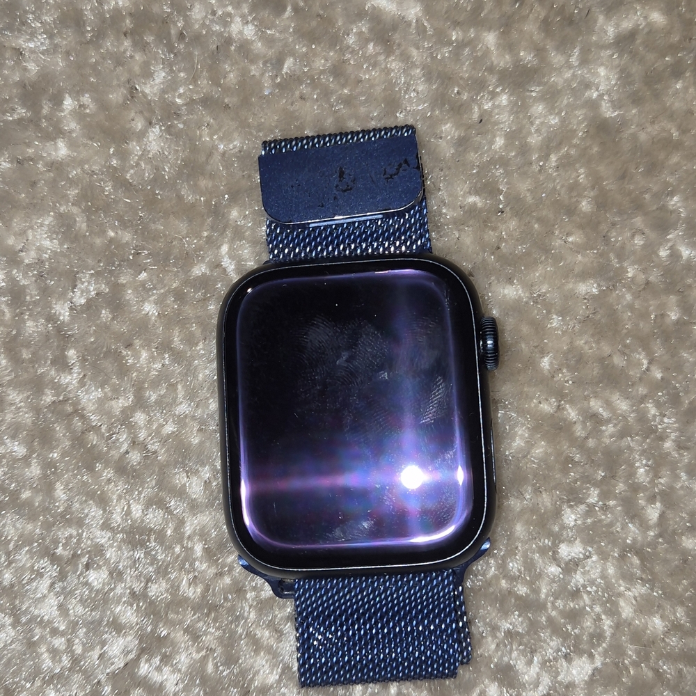 Apple Watch Series 9 with Blue Strap